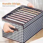Cutie De Depozitare, Flippy, Pentru Haine, Lenjerie, Sosete Si Sutiene, Material Textil, 9 Compartimente, 44x30x20 cm,