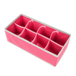 Cutie De Depozitare, Flippy, Pentru Lenjerie, Sosete Si Sutiene, Material Textil, 8 Compartimente, 32 x 16 x 10 cm,