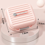 Cutie de Depozitare pentru Pastile, Flippy, Cutie de depozitare Medicamente, Cutie de depozitare Vitamine, Suplimente,