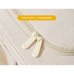 Cutie de Depozitare Pliabila, Flippy, Cu Fereastra si Fermoar Dublu, 66 L, Textil Premium, 50x40x33 cm, Cadru Metalic,