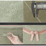 Cutie de Depozitare Pliabila, Flippy, Cu fermoar Bidirectional, 66 L, Textil, 50x40x33 cm, Cadru Metalic, o Fereastra,