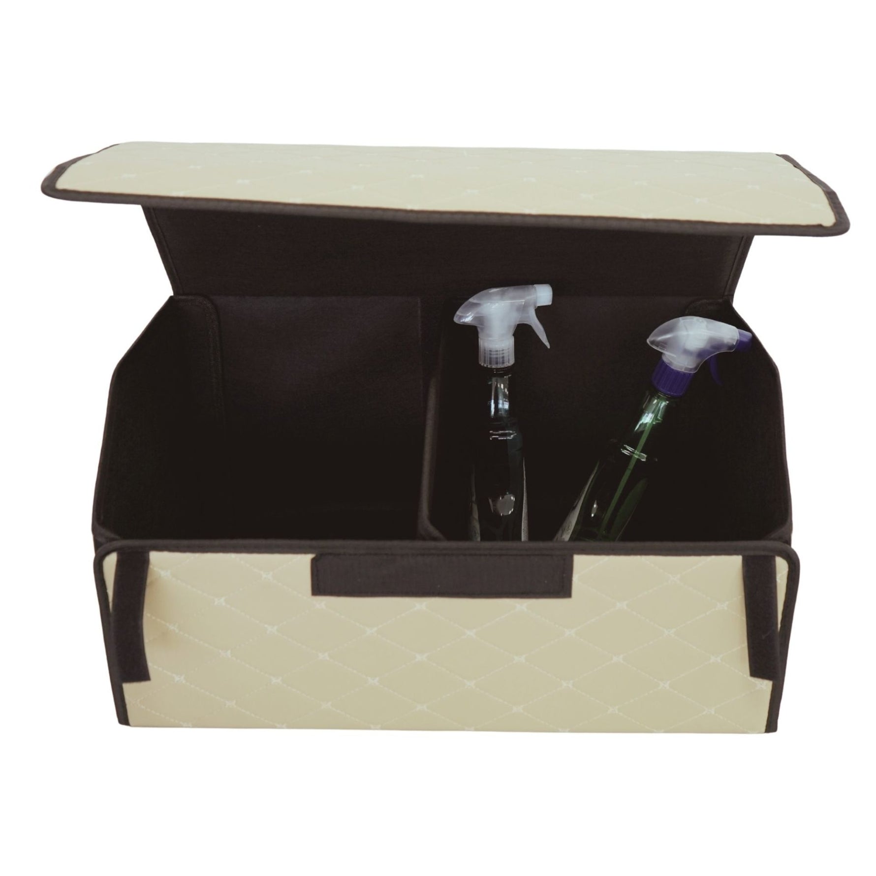 Cutie de Depozitare Auto, Flippy, Organizator Premium Portbagaj, 2 Compartimente Depozitare, Geanta Multifunctionala