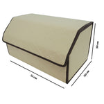 Cutie de Depozitare Auto, Flippy, Organizator Premium Portbagaj, 2 Compartimente Depozitare, Geanta Multifunctionala