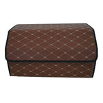 Cutie de Depozitare Auto, Flippy, Organizator Premium Portbagaj, Geanta Multifunctionala din Piele Ecologica, 2