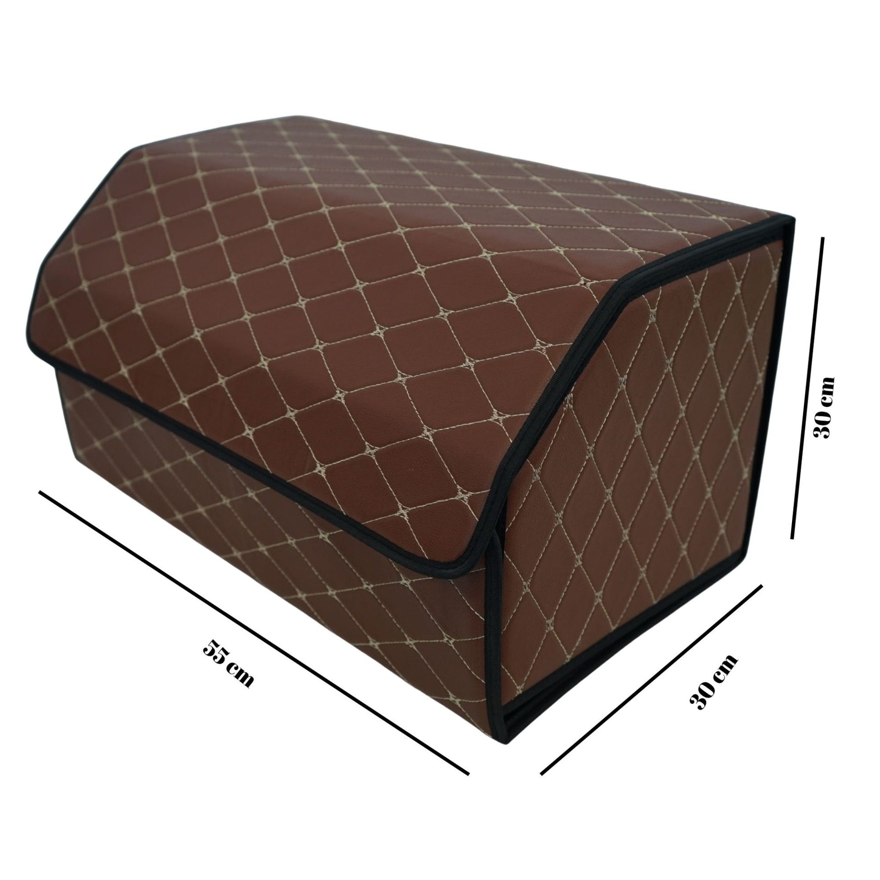 Cutie de Depozitare Auto, Flippy, Organizator Premium Portbagaj, Geanta Multifunctionala din Piele Ecologica, 2