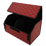 Cutie de Depozitare Auto, Flippy, Organizator Premium Portbagaj, Geanta Multifunctionala din Piele Ecologica, 2