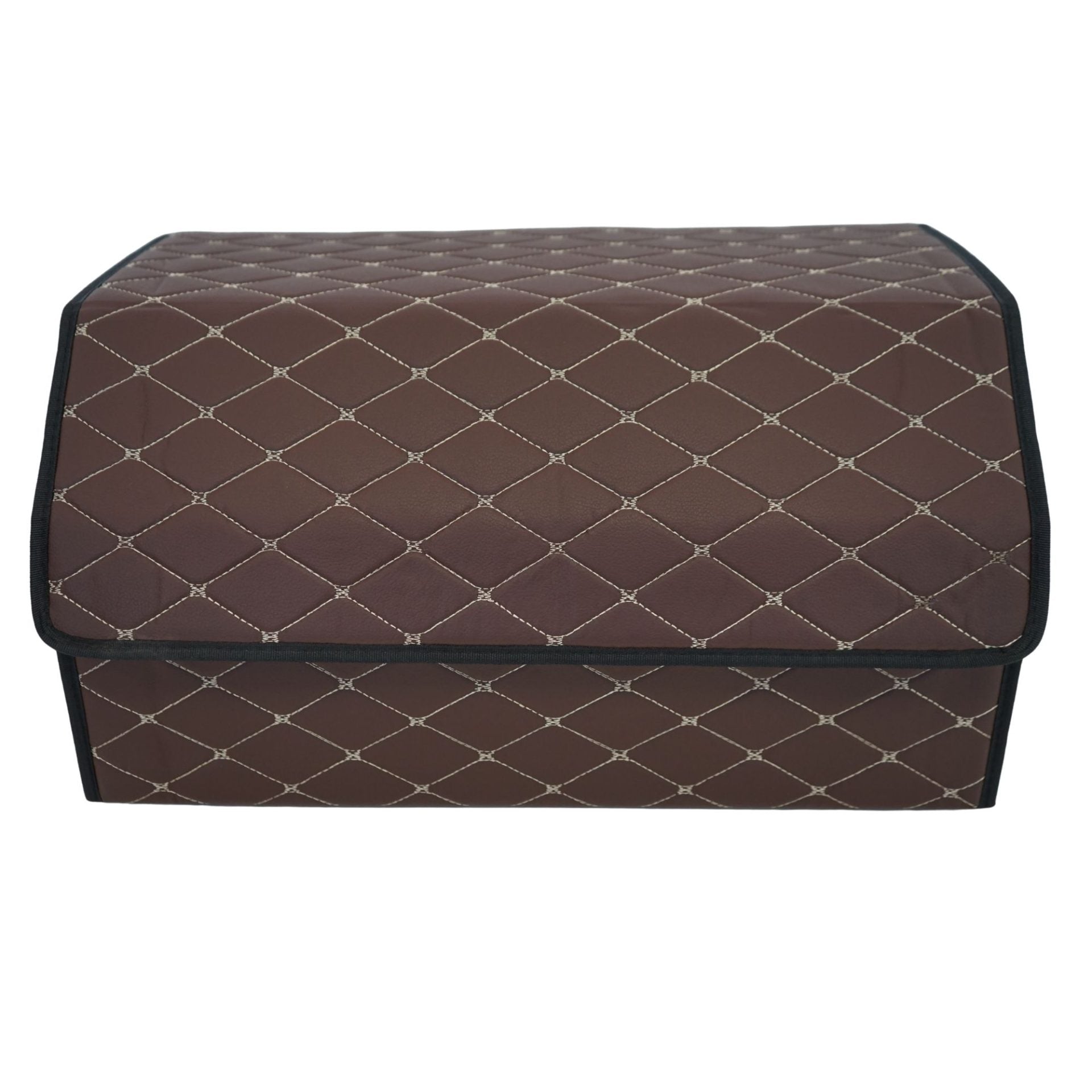Cutie de Depozitare Auto, Flippy, Organizator Premium Portbagaj, Geanta Multifunctionala din Piele Ecologica, Rezistent