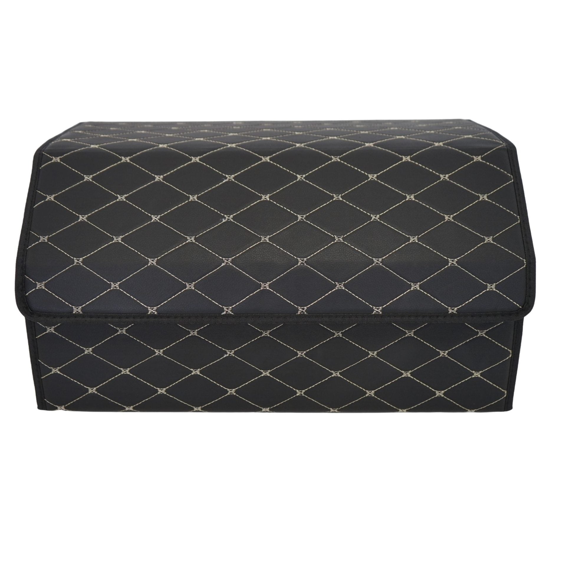 Cutie de Depozitare Auto, Flippy, Organizator Premium Portbagaj, Geanta Multifunctionala, Piele Ecologica, Pliabil si