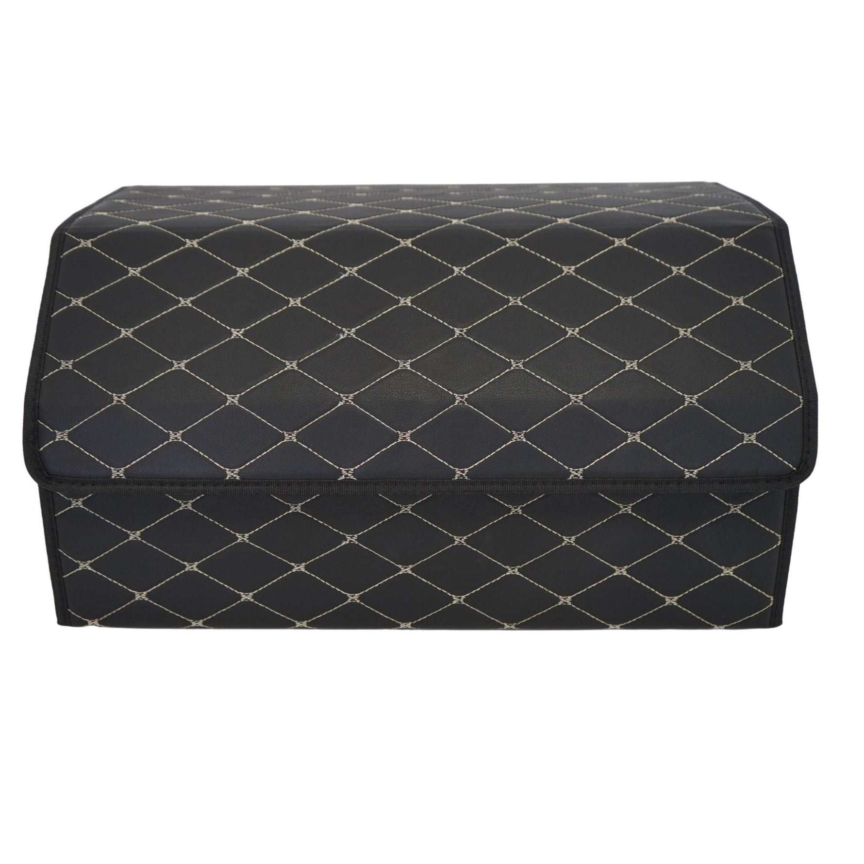 Cutie de Depozitare Auto, Flippy, Organizator Premium Portbagaj, Geanta Multifunctionala, Piele Ecologica, Pliabil si