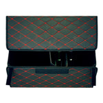 Cutie de Depozitare Auto, Flippy, Organizator Premium Portbagaj, Geanta Multifunctionala, Piele Ecologica, 2