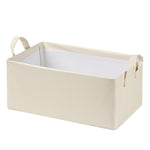 Cutie de Depozitare Tip Cos, Flippy, Material Piele Ecologica, Pliabila, 47x28x20 cm, 26 l, Cadru Metalic, cu Manere,