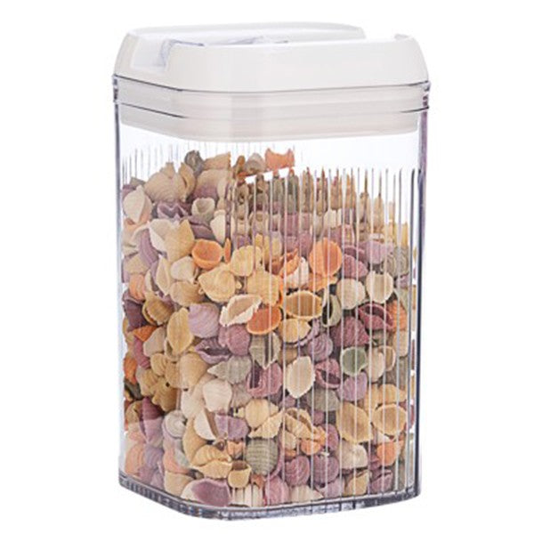 Cutie de Depozitare Alimente, Flippy, Cutie pentru Bucatarie, Cutie pentru Condimente, din PET ABS Silicon, 12.5 x 12.5