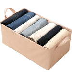 Cutie de Depozitare Tip Cos, Flippy, Material Piele Ecologica, Pliabila, 47x28x20 cm, 26 l, Cadru Metalic, cu Manere,