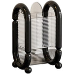 Cutie pentru Depozitare Cosmetice, Flippy, pentru Pensule, Creioane si Buretei, 4 Compartimente, din Plastic, 12 x 10 x