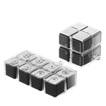 Cutie pentru Medicamente, Flippy, Model Rubik' Cube, cu Curea de Agatare, Dozator Portabil de Medicamente, Dispenser