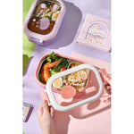 Cutie pentru Pranz sau Gustari, Flippy, cu Doua Compartimente, pentru Copii si Adulti, Etansare, PP, Perfect pentru