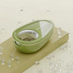 Cutie Taiat Pastile si Depozitare Medicamente, Flippy, Verde, 8x5x2.65 cm, Compacta si Portabila, Ideala Pentru