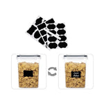 Cutii de depozitare alimente, Flippy, Set din 8 Cutii pentru Condimente, Cereale, Cutii pentru Bucatarie, din Plastic