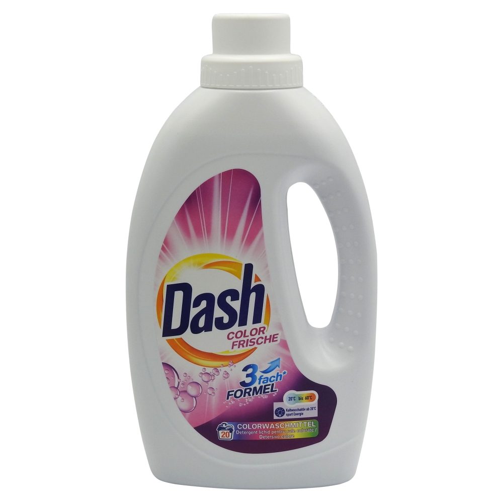 Detergent Lichid pentru Rufe Colorate, Dash, Color Fresh, 1.100 L, 20 Spalari