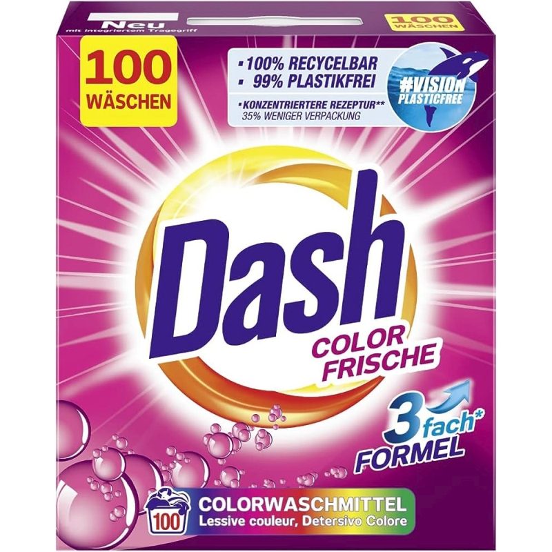 Detergent Automat pentru Rufe Colorate, Dash, Color Fresh, 6 kg