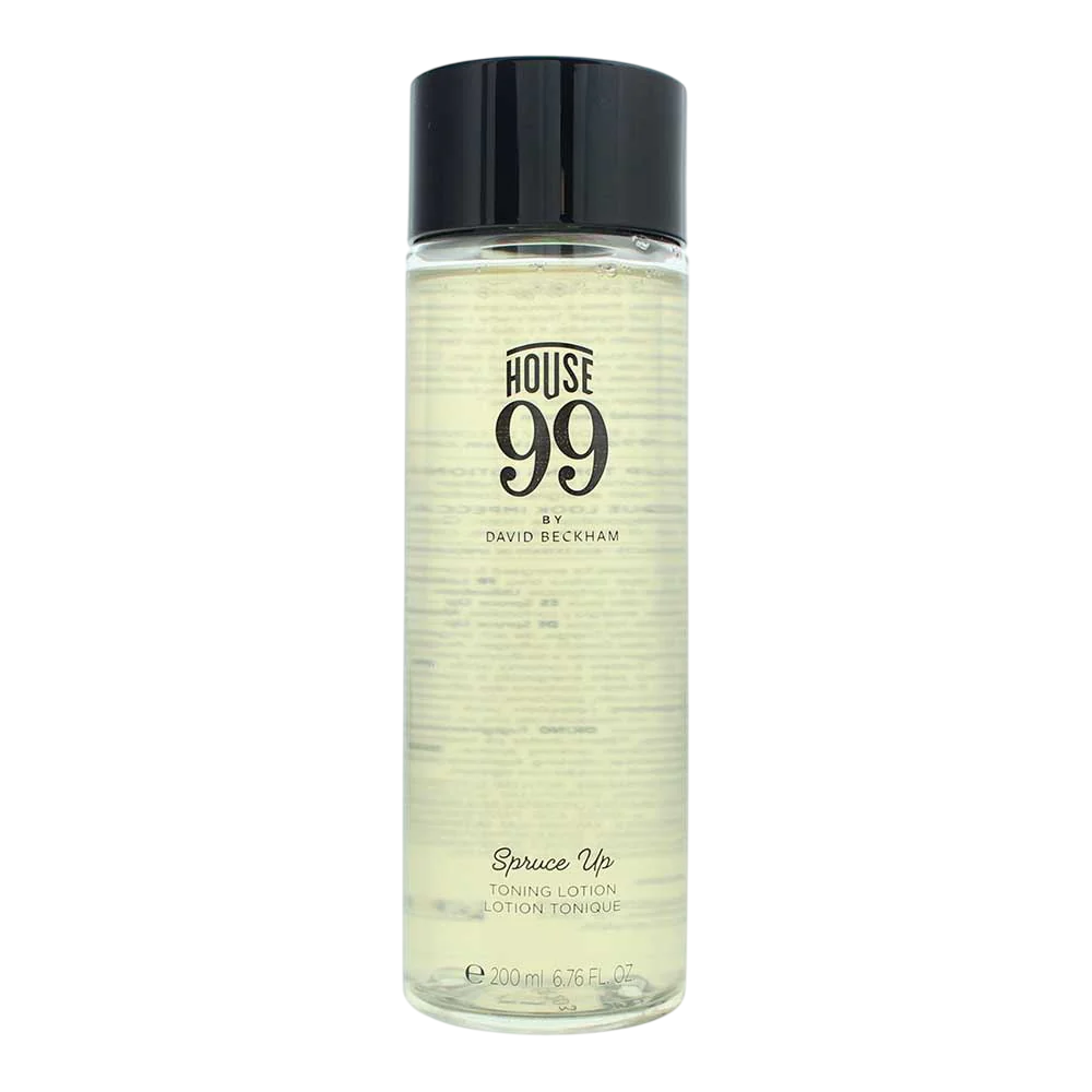 David Beckham, House 99 Spruce Up, Apă, Revitalizare, Loțiune tonică, Pentru față și gât, 200 ml