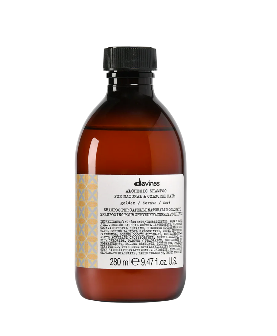 Davines, Alchemic, Șampon pentru colorarea părului,  Golden, 280 ml