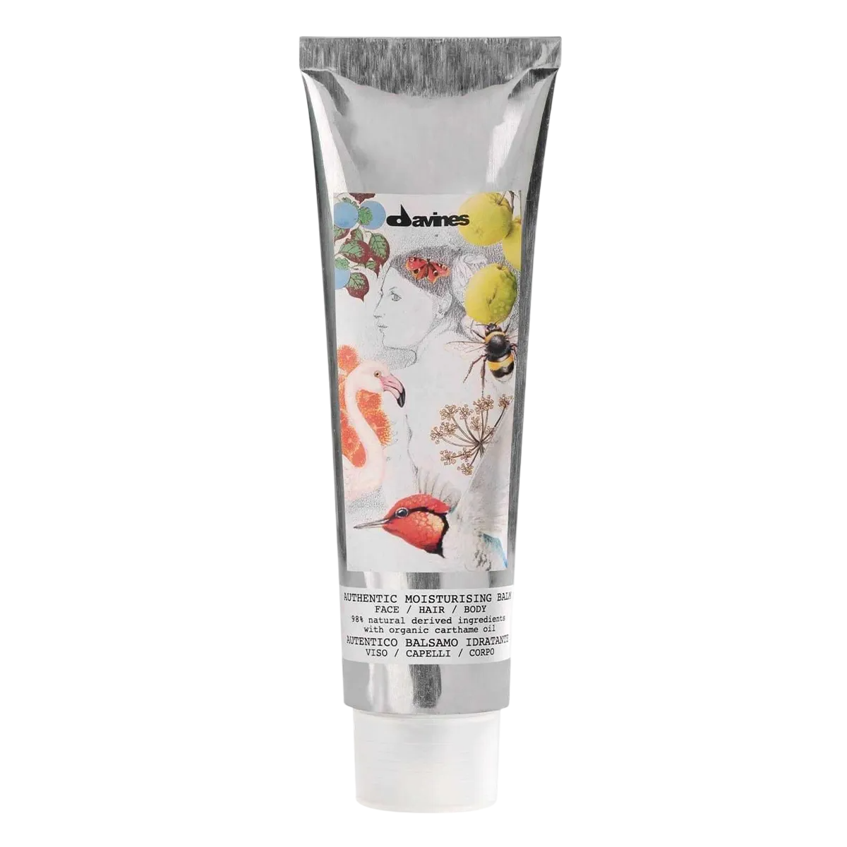 Davines, Authentic, Hidratant, Balsam, Pentru față, corp și păr, 150 ml