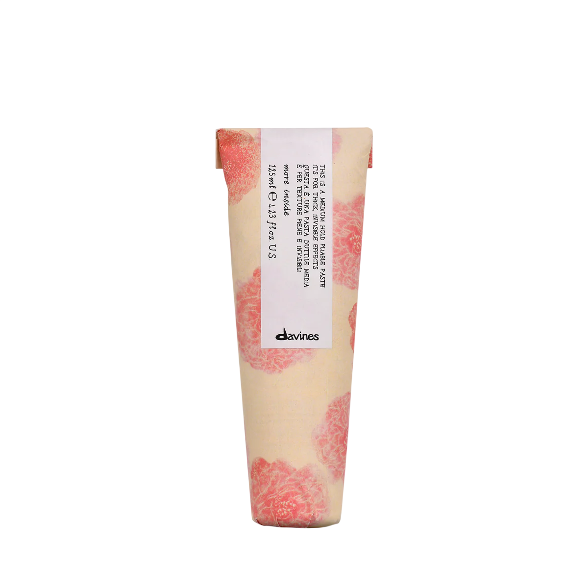 Davines, More Inside, Pastă de coafat, Mediu, Pentru păr, 125 ml