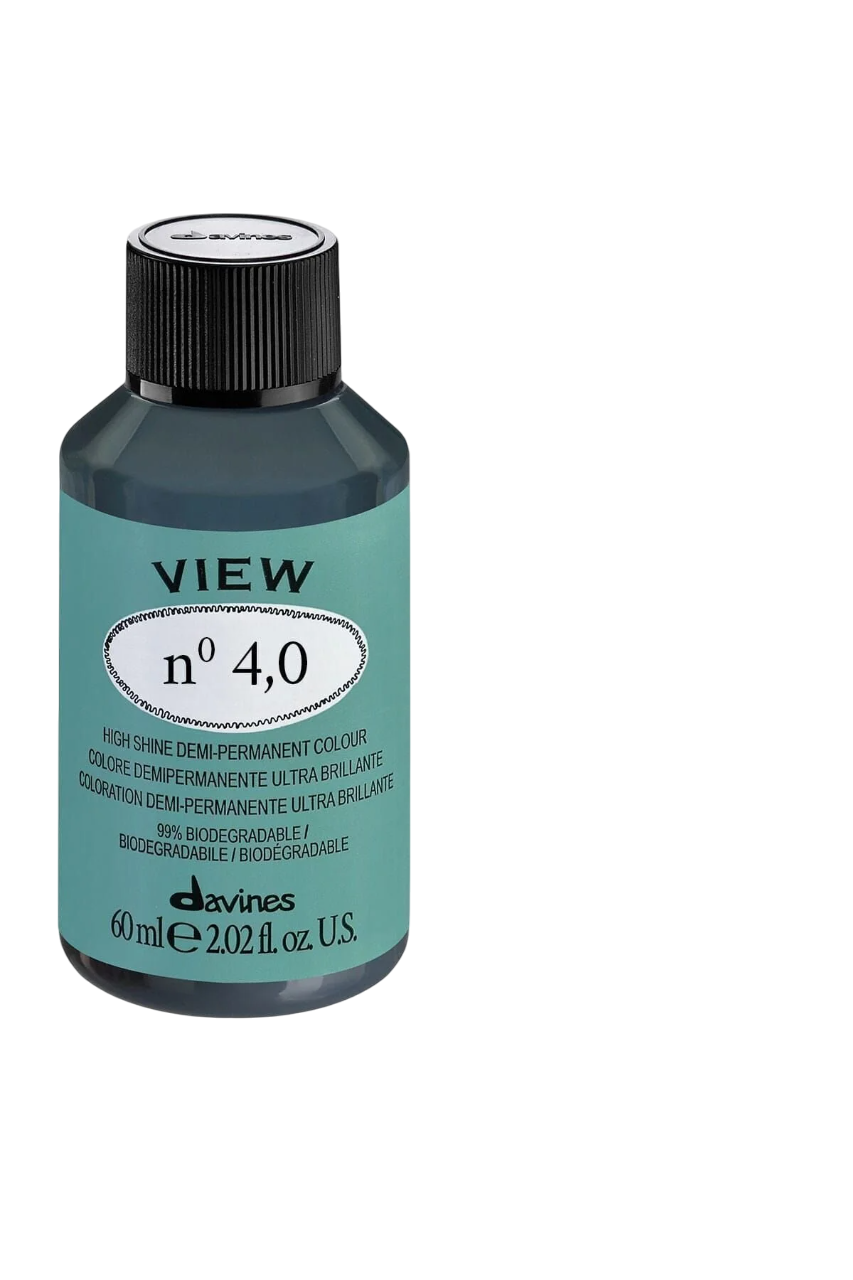 Davines, View, Vopsea de păr demi-permanentă, 4.0 , 60 ml