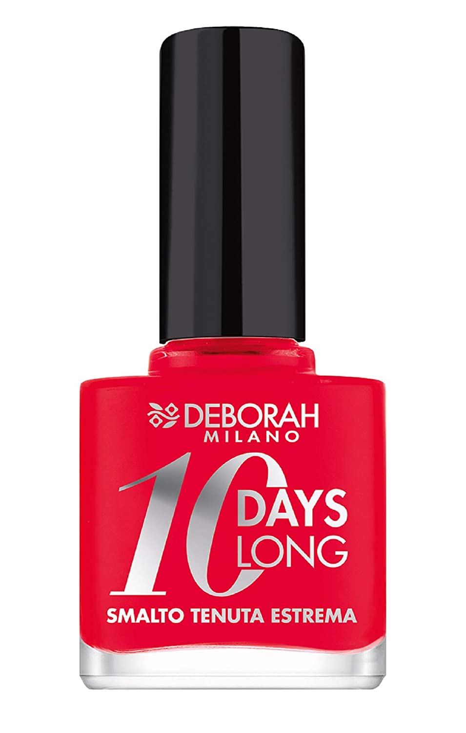 Deborah, 10 Days Long, Lac de unghii, EN870, Roșu coral, 11 ml - Olmarkt