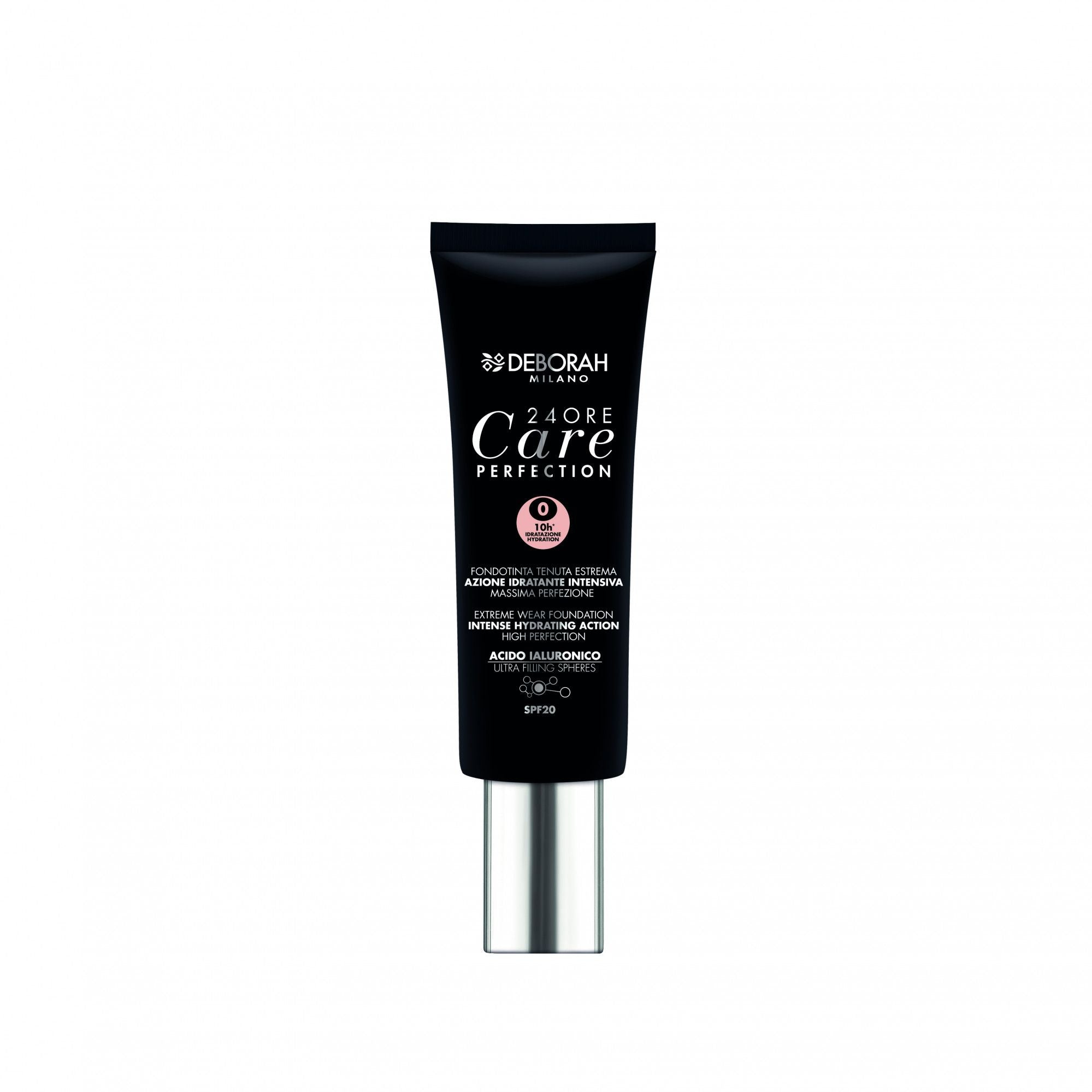 Deborah, 24 Ore Care Perfection, Hidratant, Fond de ten lichid, Farose, SPF 20, 30 ml - Olmarkt