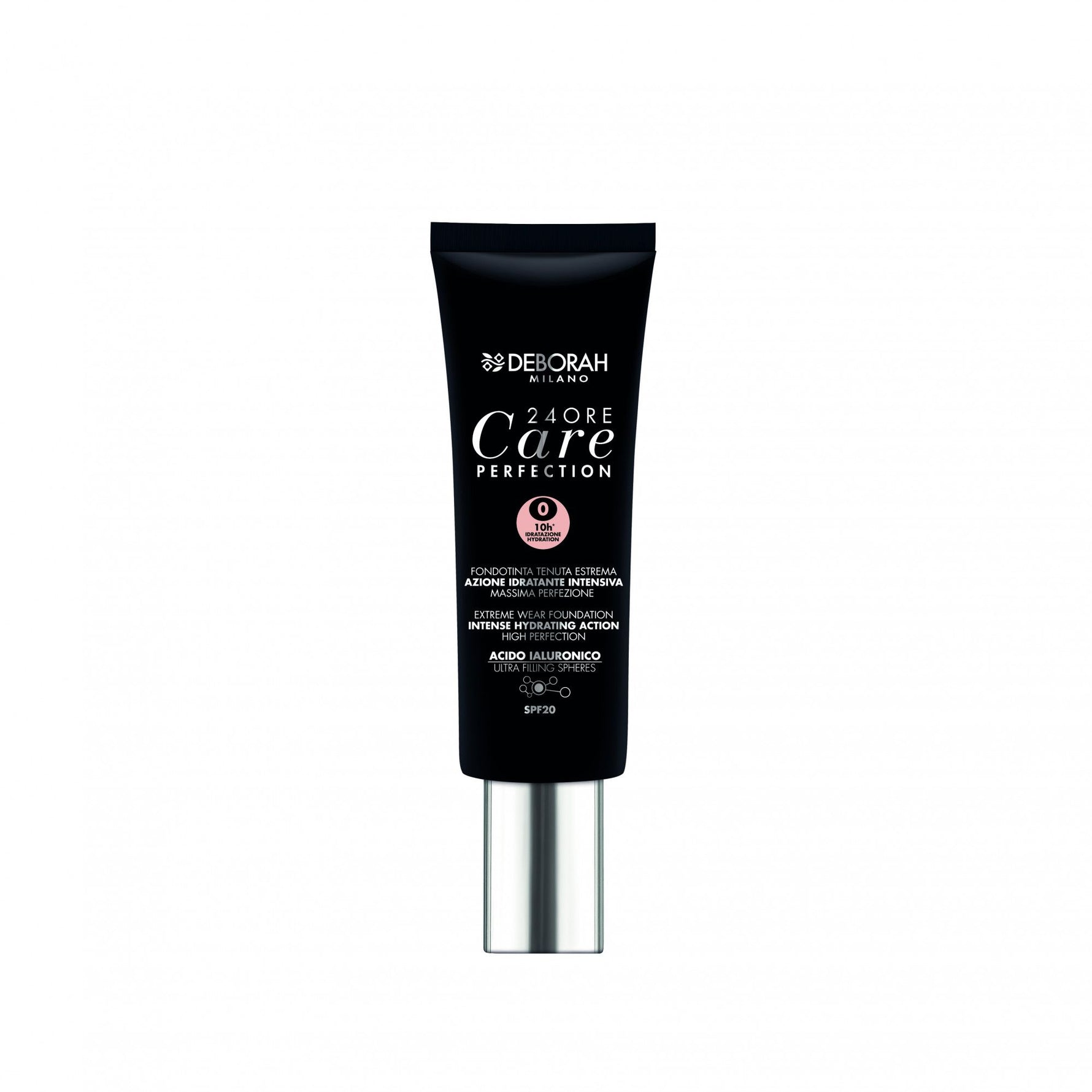 Deborah, 24 Ore Care Perfection, Hidratant, Fond de ten lichid, Farose, SPF 20, 30 ml - Olmarkt