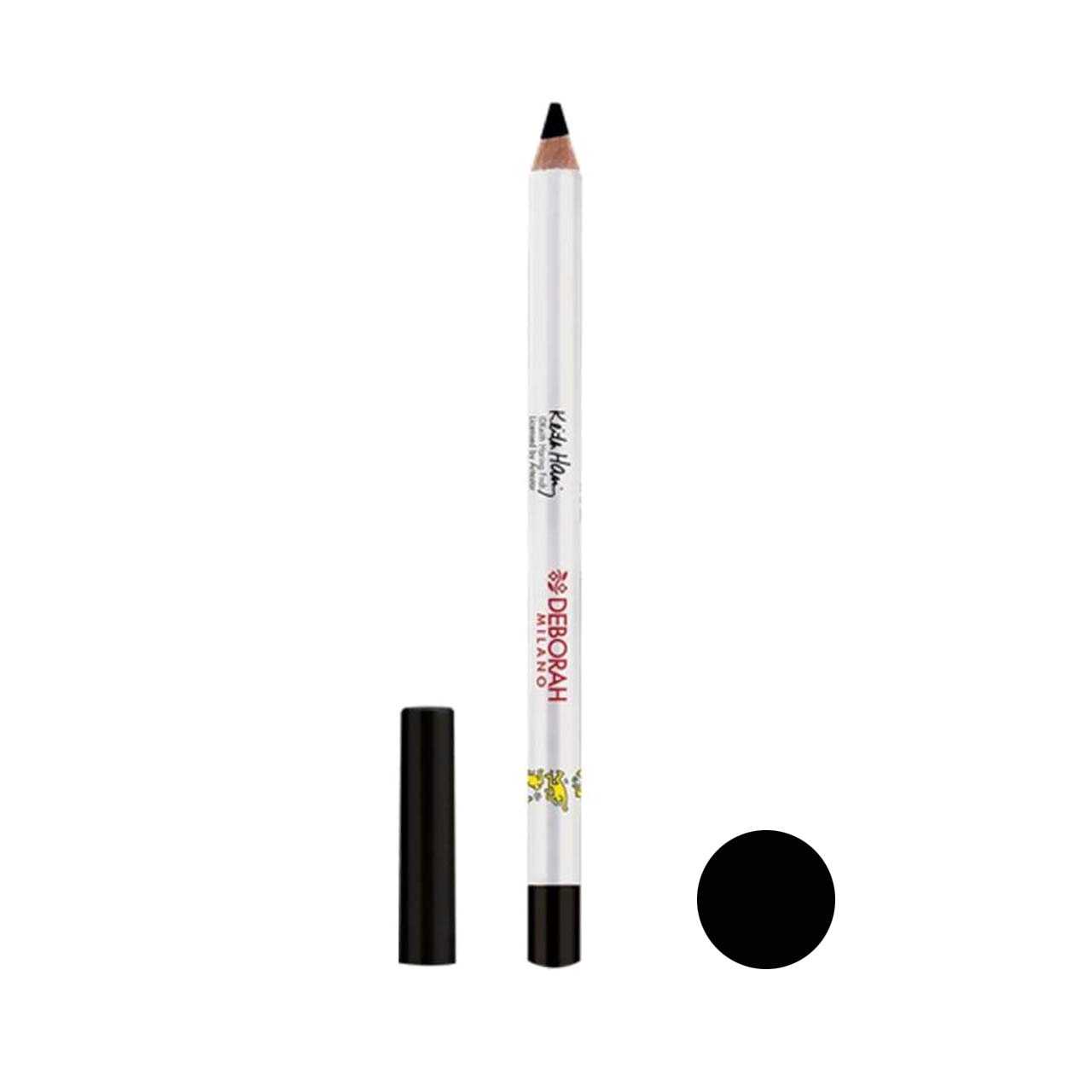 Deborah, 24 Ore Keith Haring, Creion eyeliner gel, Negru, 1.5 g - Olmarkt