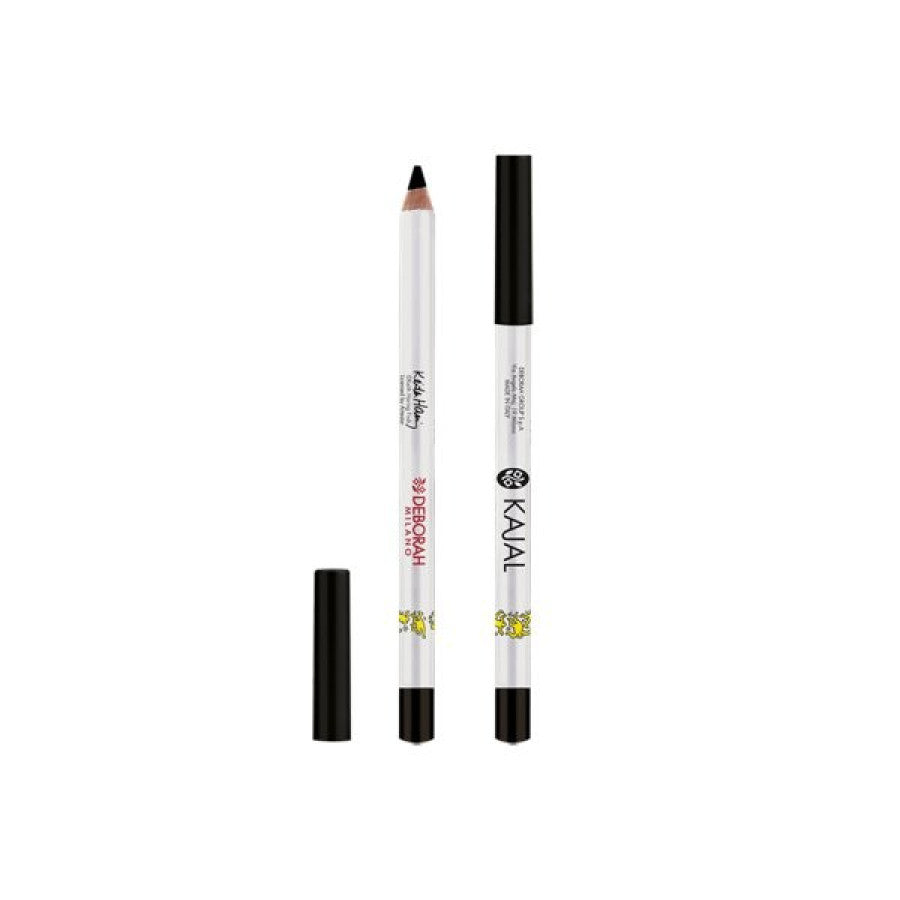 Deborah, Deborah, Precizie, Tus de linie colorat, Fard de ochi & Creion kajal 2-în-1, Negru, 1.5 g - Olmarkt