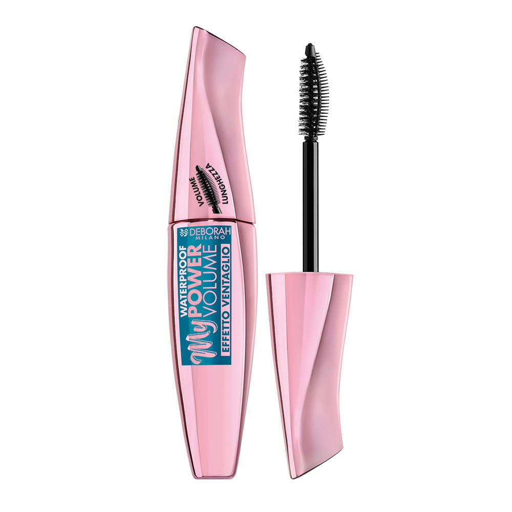 Deborah, My Power, Rezistent la apă, Volumizare, Mascara, Negru, 14 ml - Olmarkt