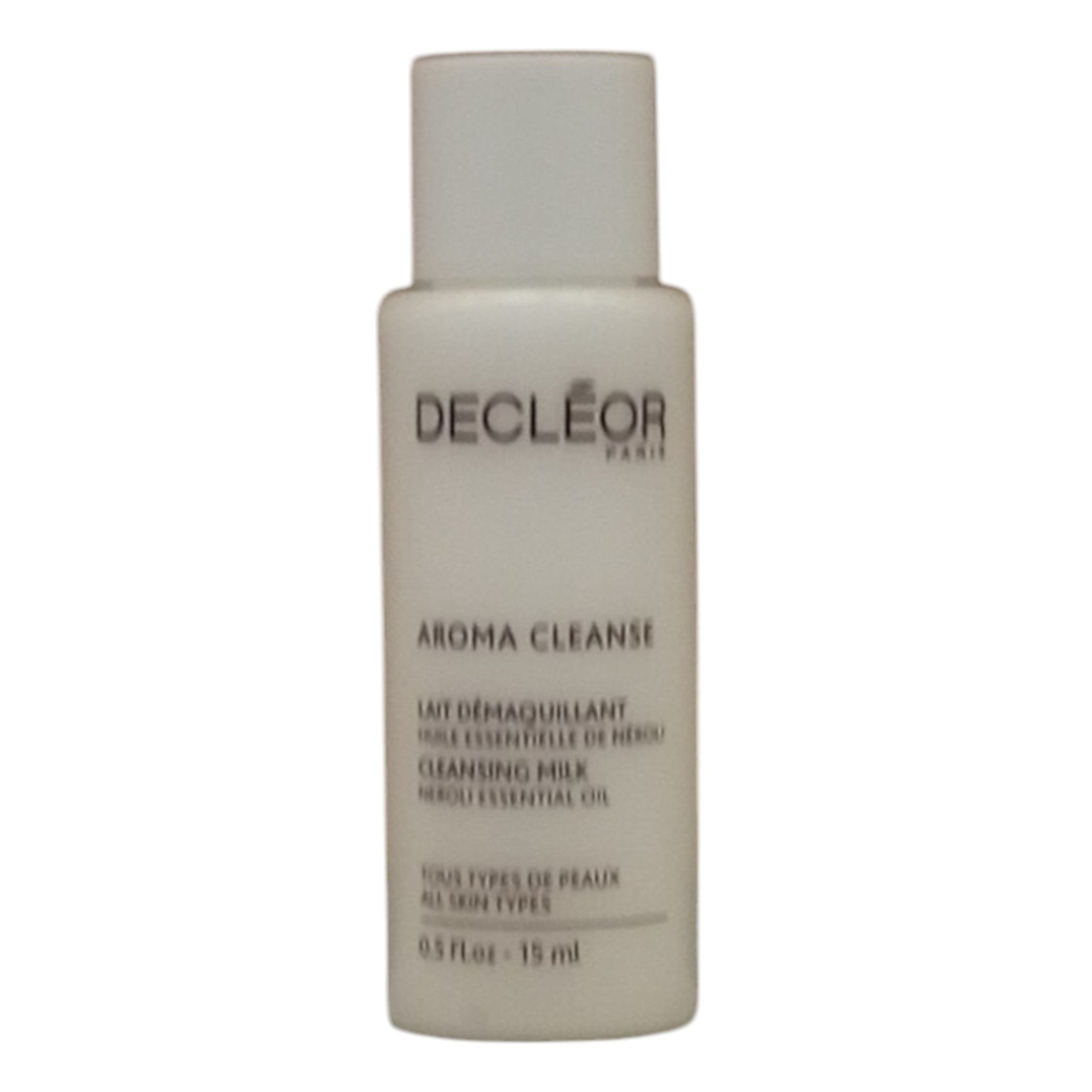 Decleor, Aroma Cleanse, Ulei esențial de neroli, Hidratant, Lapte demachiant, Pentru față, 15 ml *Mostră - Olmarkt