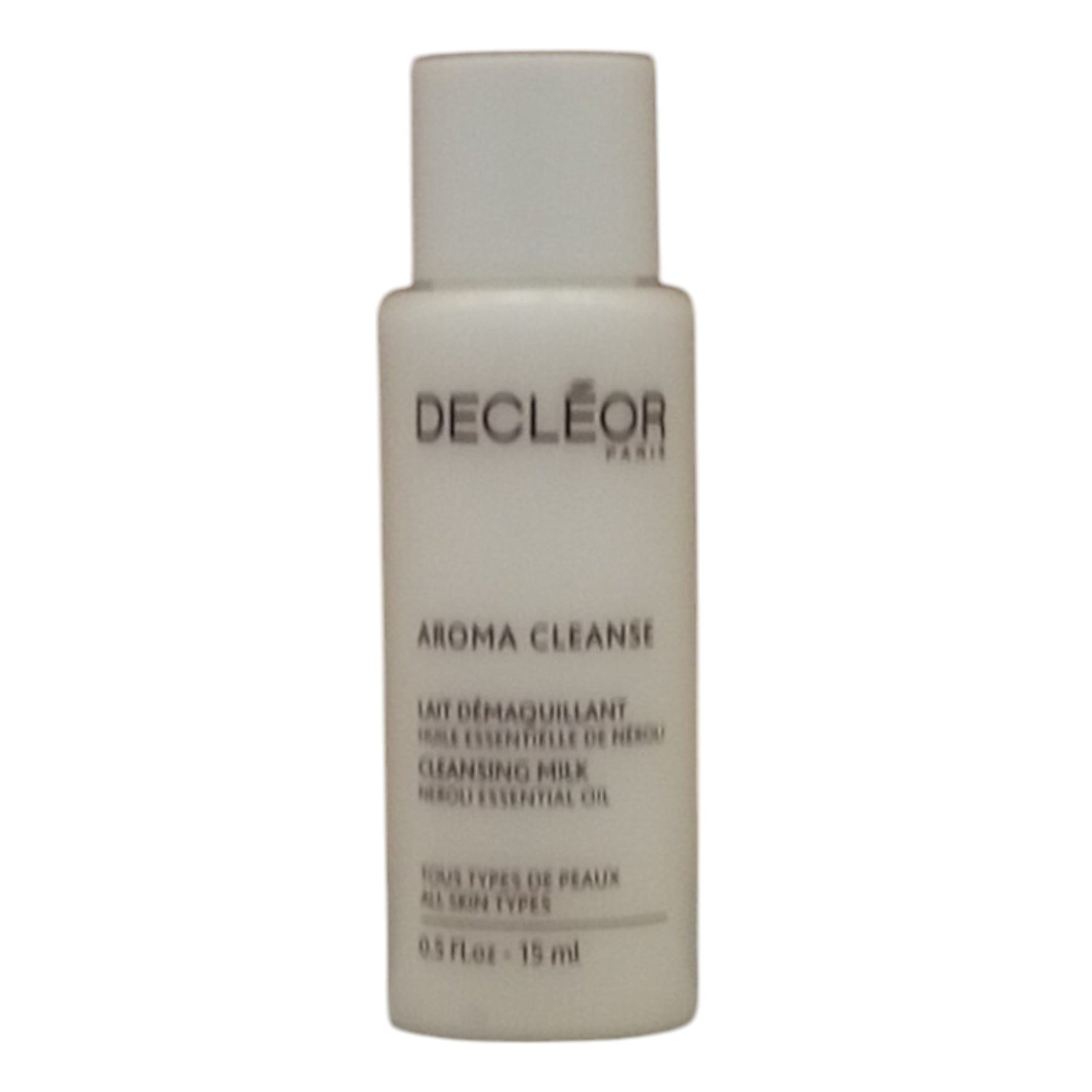 Decleor, Aroma Cleanse, Ulei esențial de neroli, Hidratant, Lapte demachiant, Pentru față, 15 ml *Mostră - Olmarkt