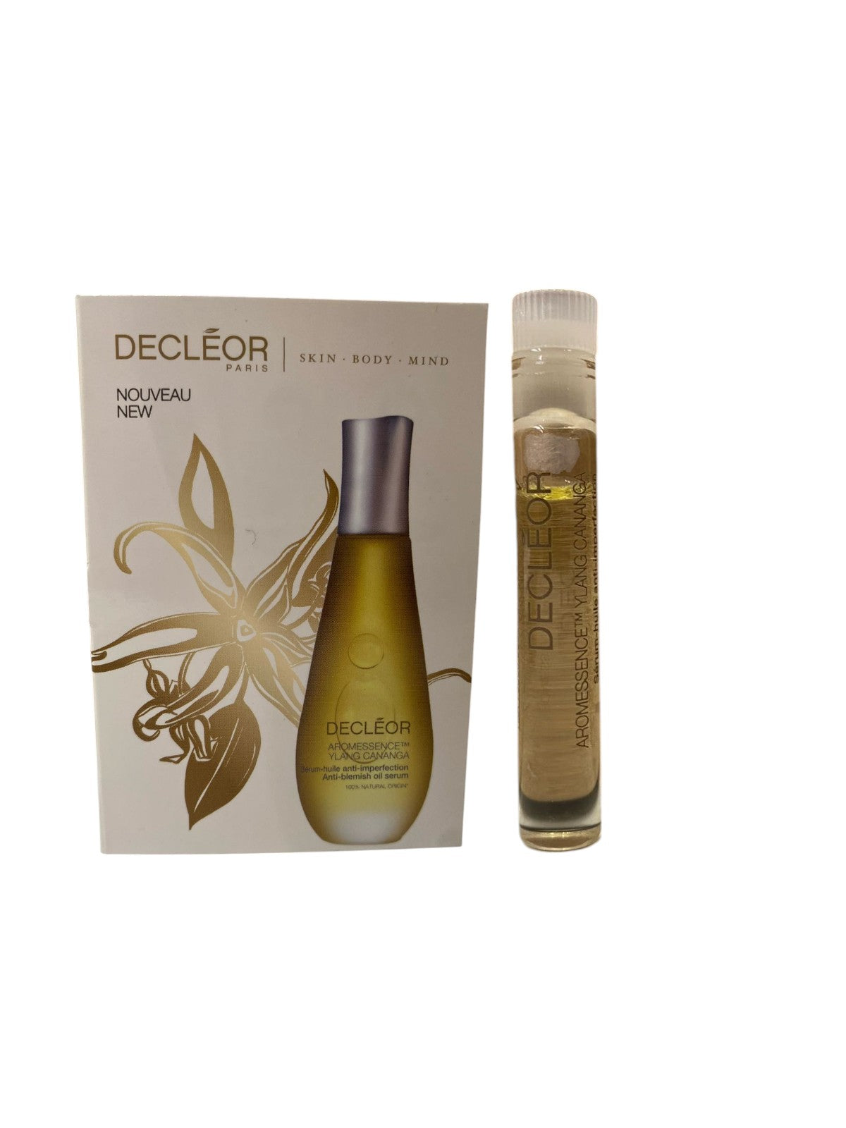 Decleor, Aromessence - Ylang-Cananga, Uleiuri esențiale, Anti-imperfecțiuni, Zi, Ser, Pentru față, 1 ml *Mostră - Olmarkt