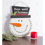 Decoratiune de Craciun Flippy, Advent calendar, numara zilele pana la Craciun, model Om de Zapada, material poliester,