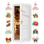 Set 2 Decoratiuni de Craciun, Flippy, de Agatat, pentru Usa, Sfoara Inclusa, 21 cm/28 cm, din Hartie 350g, Multicolor