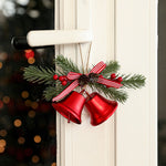 Decoratiune de Craciun pentru Brad, Flippy, Model 2 Clopotei de Craciun cu Crenguta de Brad, Decoratiune pentru