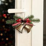 Decoratiune de Craciun pentru Brad, Flippy, Model 2 Clopotei de Craciun cu Crenguta de Brad, Decoratiune pentru