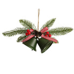 Decoratiune de Craciun pentru Brad, Flippy, Model 2 Clopotei de Craciun cu Crenguta de Brad, Decoratiune pentru