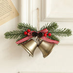 Decoratiune de Craciun pentru Brad, Flippy, Model 2 Clopotei de Craciun cu Crenguta de Brad, Decoratiune pentru