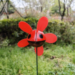 Set 4 Figurine, Decoratiuni de Gradina, Flippy, Tip Morisca de Vant, Model Insecte, 57 x 12 cm, Multicolor