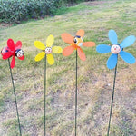 Set 4 Figurine, Decoratiuni de Gradina, Flippy, Tip Morisca de Vant, Model Insecte, 57 x 12 cm, Multicolor