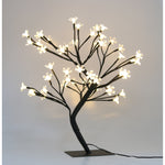 Decoratiune Luminoasa, Flippy, Crenguta, cu Baterii, 72 LED -uri, Flori, Alb Cald
