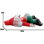 Decoratiune pentru Gradina, Flippy, Model Pitic de Gradina Beat, Statuie Amuzanta pentru Gradina, Decor pentru Gradina,