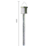 Lampa solara de tip decoratiune pentru gradina, Flippy, model turture, alb cald