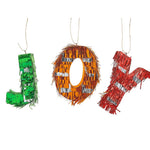 Pinata Mini JOY, Flippy, Accesoriu pentru Petrecere Set 3 Bucati din Hartie Creponata si Carton, Pinata pentru